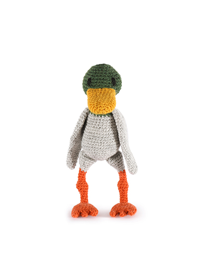 mallard bird crochet amigurumi project pattern kerry lord Edward's menagerie